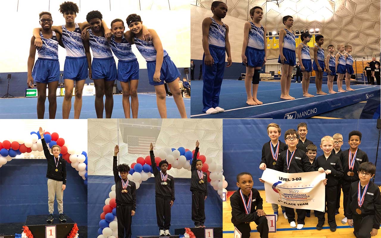Willow Grove Twisters Boys at Pennsylvania Men's Gymnastics Championships