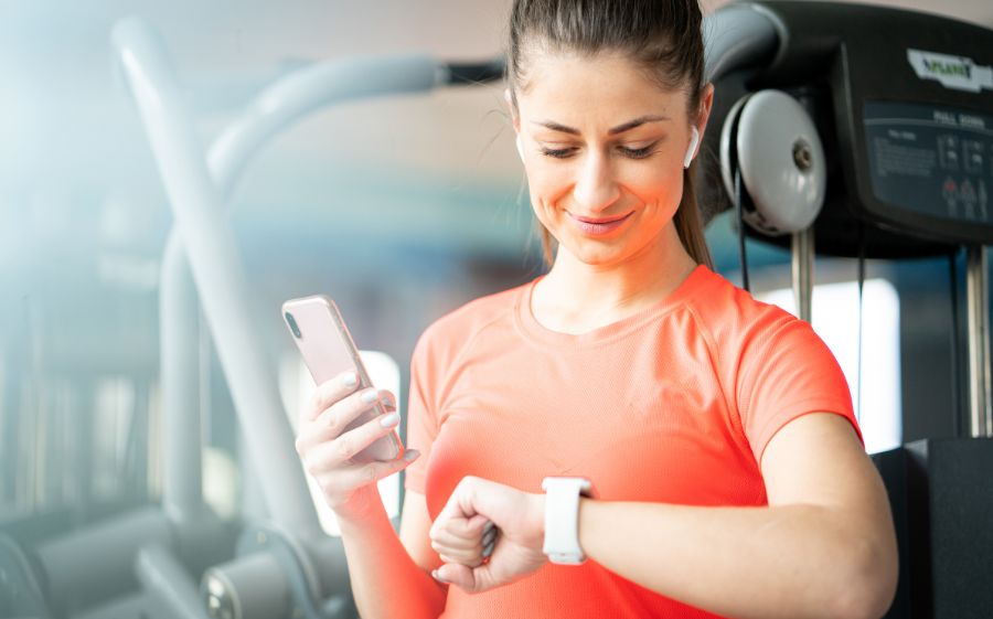 fitness workout phone news post