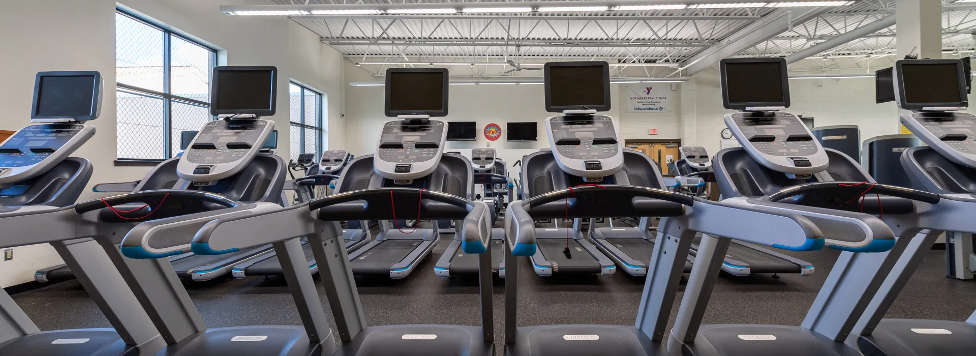 Northest ymca - fitness floor