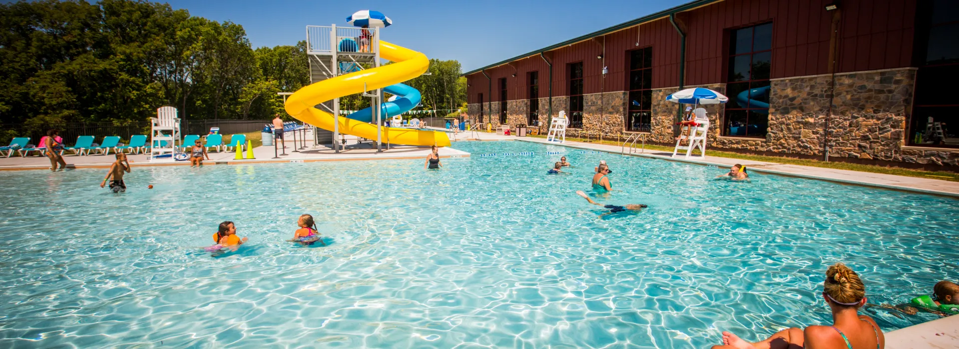 Upper Perk Outdoor Pool Summer